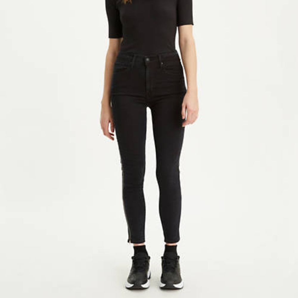 Levi's Mile High Ankle Zip Jeans
